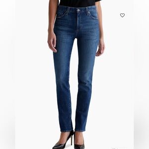 AG Adriano Goldschmied Jeans Mari High-Rise Straight-Leg Jeans Women’s Size 26